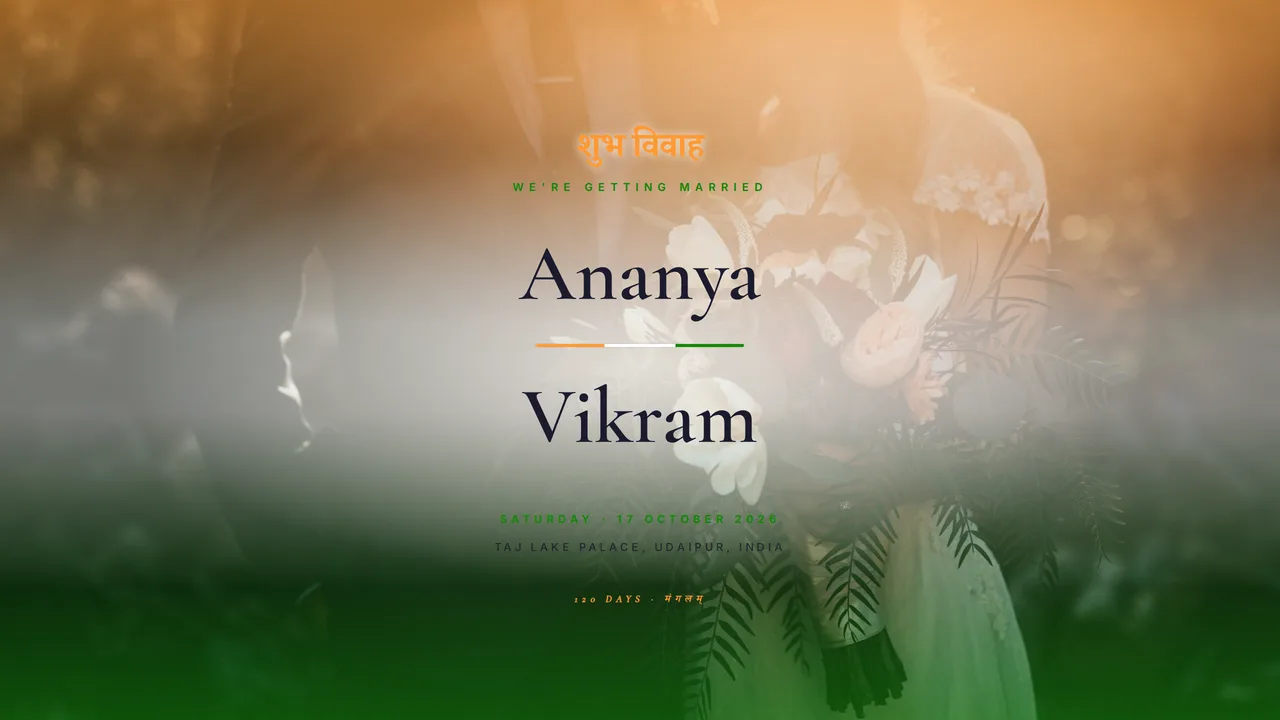 Bharath template hero preview